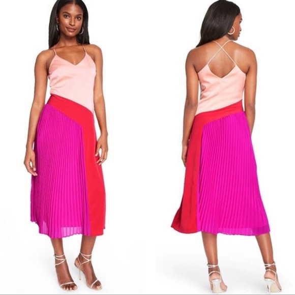 Cushnie Dresses Cushnie Target Blush Pink Red Magenta Color